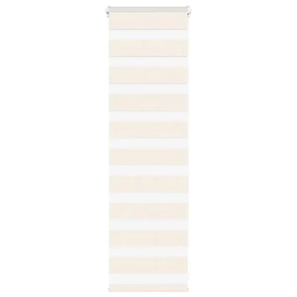 Store zèbre beige marbré largeur du tissu 35,9 cm polyester