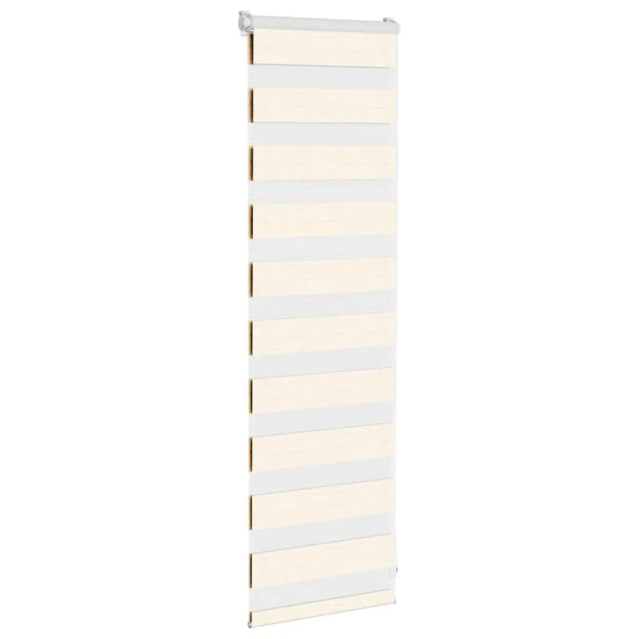 Store zèbre beige marbré largeur du tissu 35,9 cm polyester - 3
