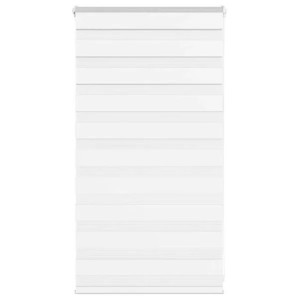 Store zèbre blanc 70x100 cm largeur du tissu 65,9 cm polyester