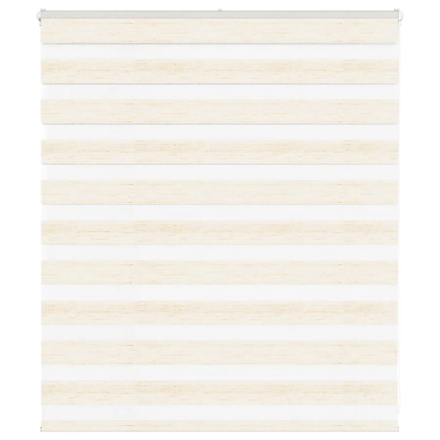 Store zèbre beige marbré largeur du tissu 130,9 cm polyester