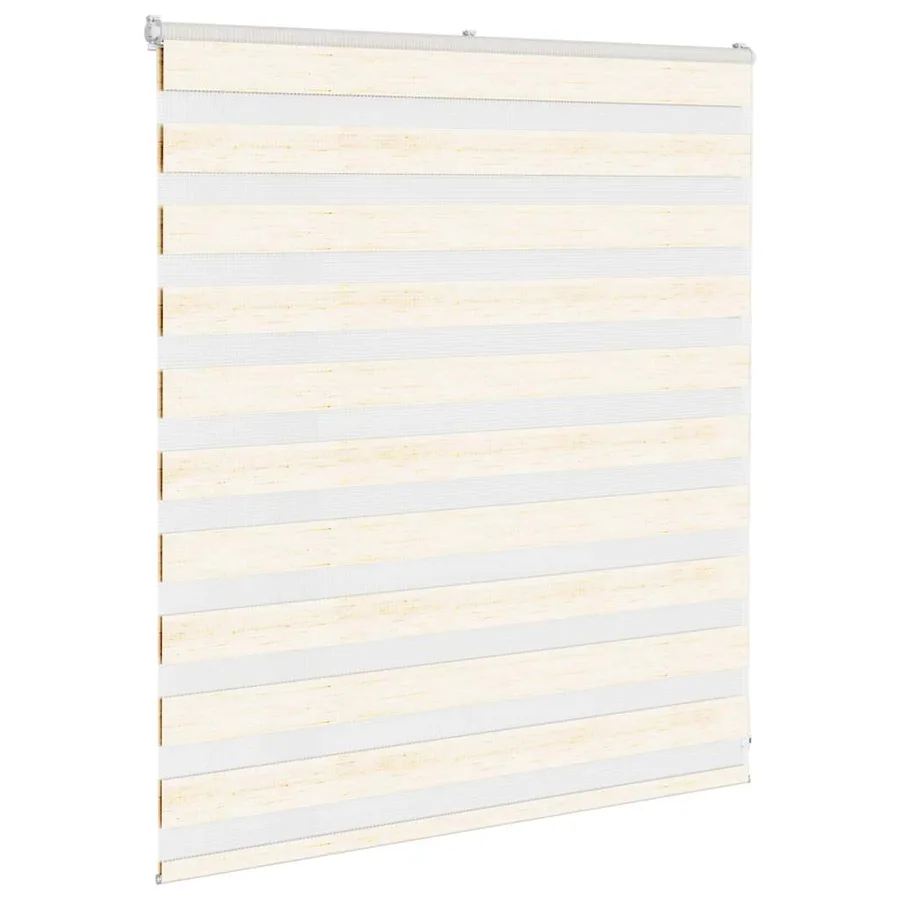 Store zèbre beige marbré largeur du tissu 130,9 cm polyester - 3