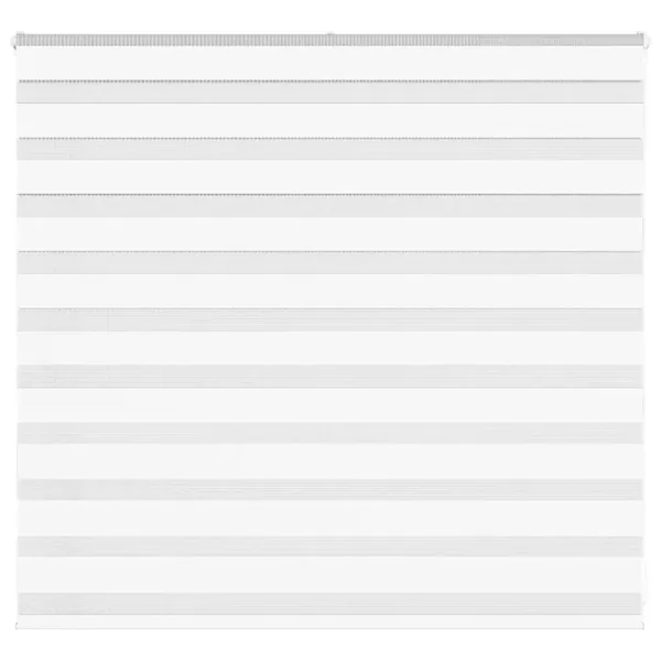 Store zèbre blanc 155x100 cm largeur du tissu 150,9cm polyester