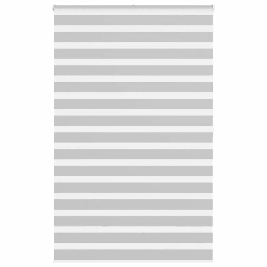 Store zèbre gris clair largeur du tissu 140,9 cm polyester