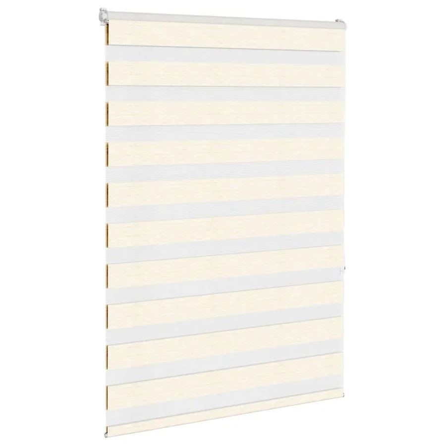 Store zèbre beige marbré largeur du tissu 105,9 cm polyester - 3