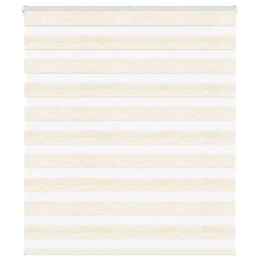 Store zèbre beige marbré largeur du tissu 130,9 cm polyester