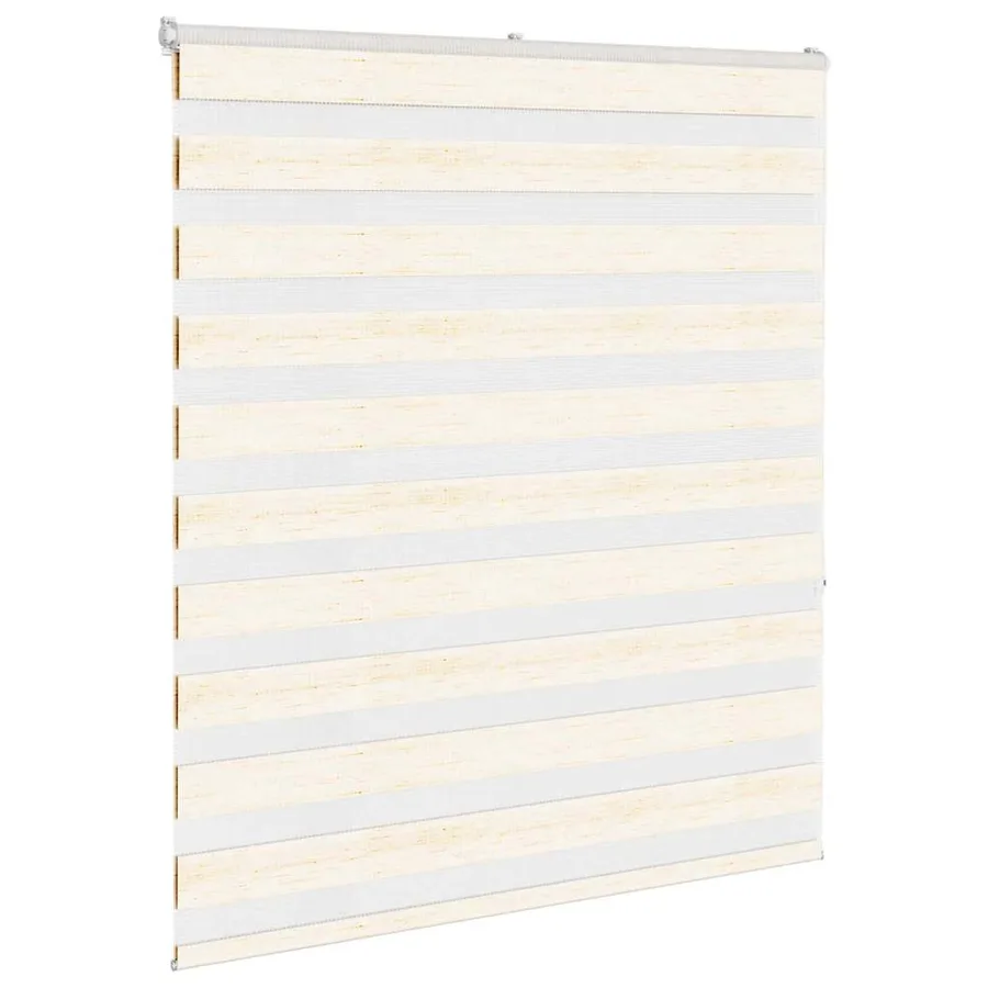 Store zèbre beige marbré largeur du tissu 130,9 cm polyester - 3