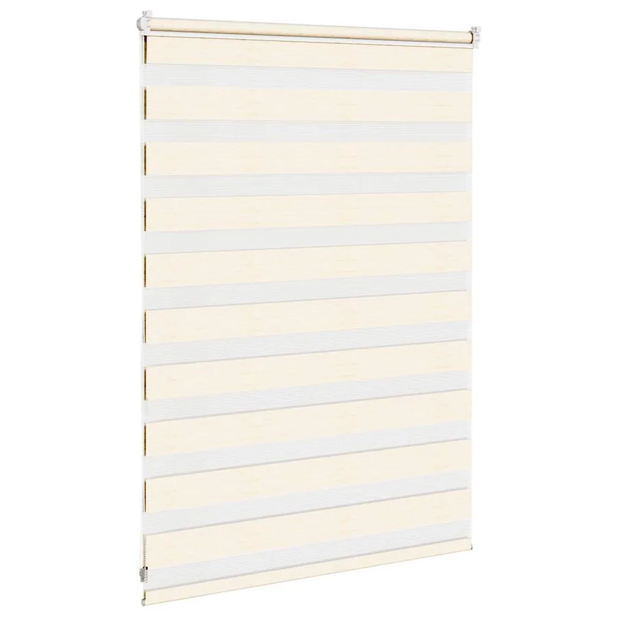 Store zèbre beige marbré largeur du tissu 100,9 cm polyester - 4