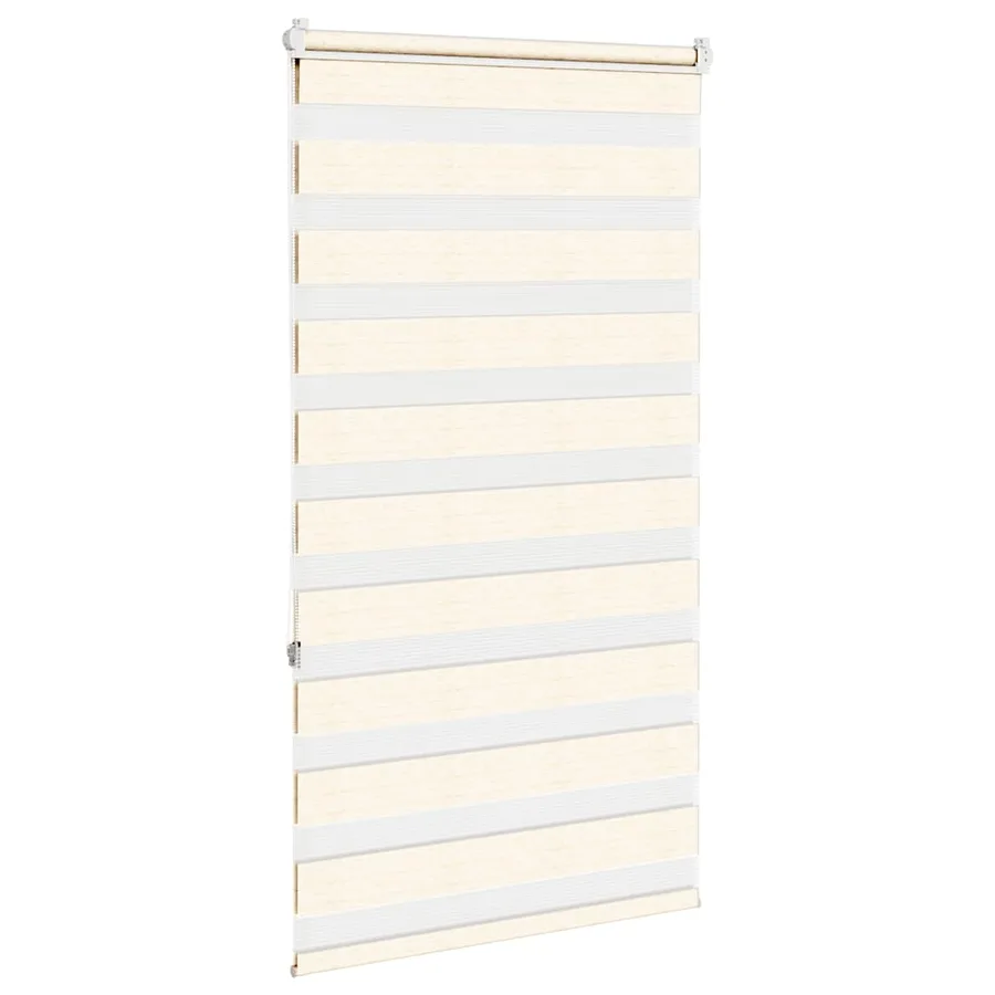 Store zèbre beige marbré largeur du tissu 75,9 cm polyester - 4