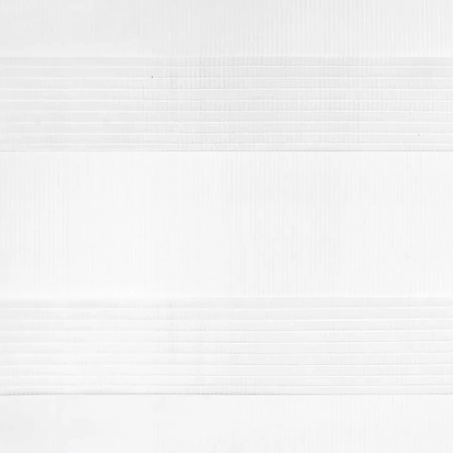 Store zèbre blanc 45x230 cm largeur du tissu 40,9 cm polyester - 15