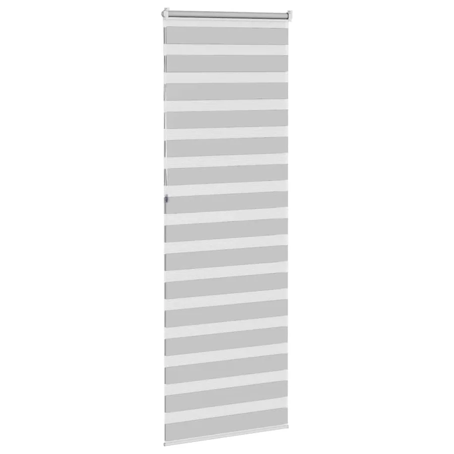Store zèbre gris clair largeur du tissu 80,9 cm polyester - 4
