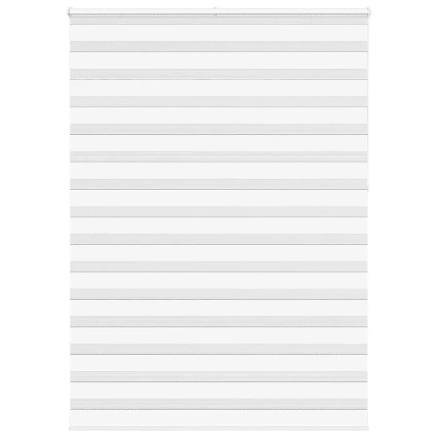 Store zèbre blanc 160x230 cm largeur du tissu 155,9cm polyester