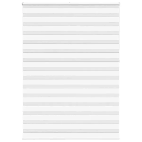 Store zèbre blanc 160x230 cm largeur du tissu 155,9cm polyester