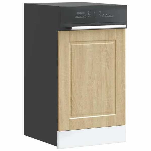 Panneau de lave-vaisselle Porto chêne sonoma 45x1,5x57 cm