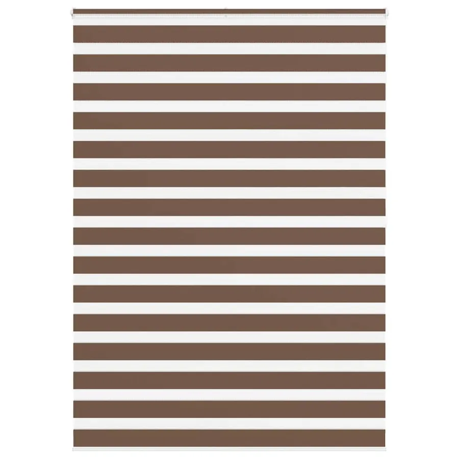 Store zèbre marron 160x200cm largeur du tissu 155,9cm polyester