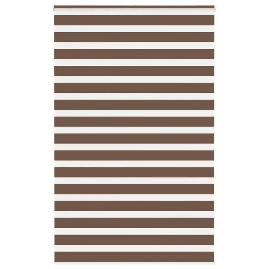 Store zèbre marron 150x200cm largeur du tissu 145,9cm polyester