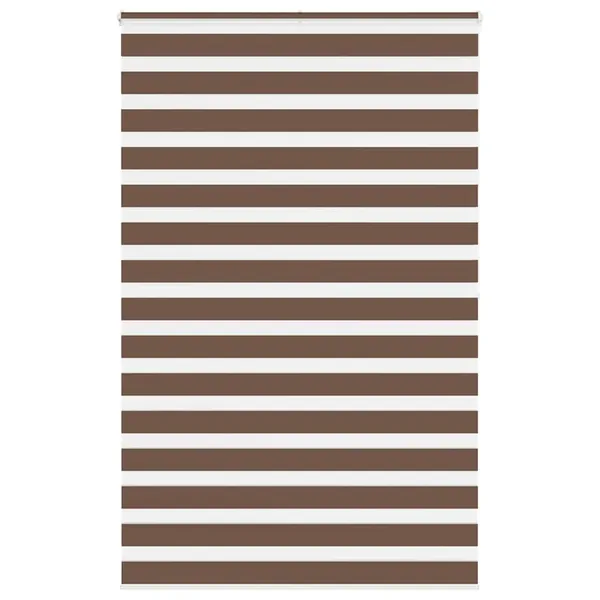 Store zèbre marron 150x200cm largeur du tissu 145,9cm polyester