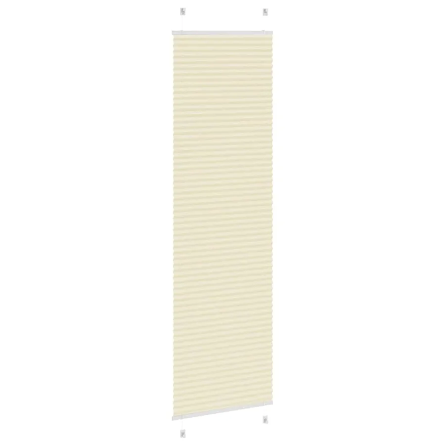 Store plissé crème 65x200 cm largeur du tissu 64,4 cm polyester - 4