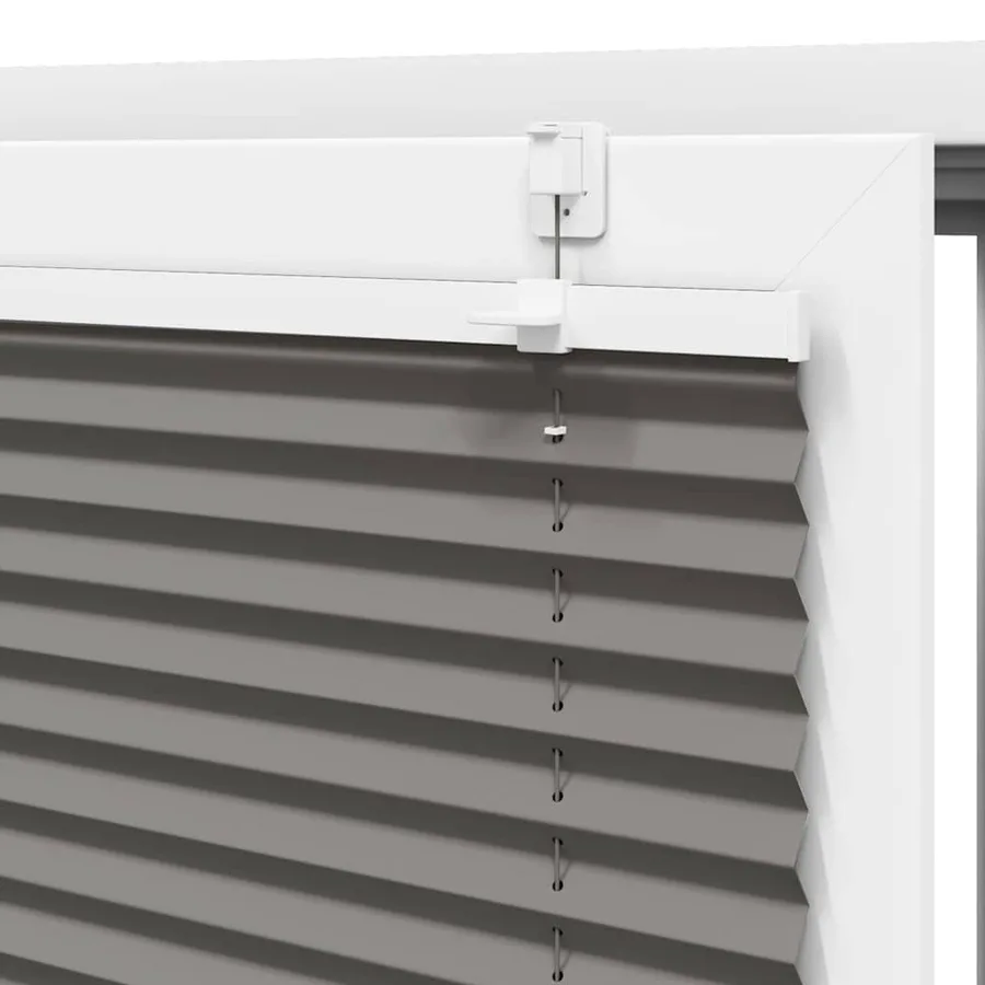 Store plissé anthracite 65x100 cm largeur du tissu 64,4 cm - 9