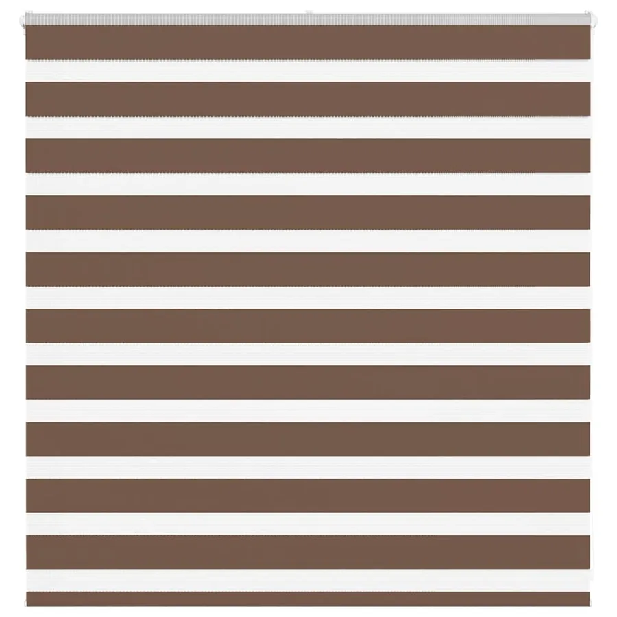 Store zèbre marron 140x100cm largeur du tissu 135,9cm polyester