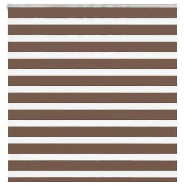 Store zèbre marron 140x100cm largeur du tissu 135,9cm polyester