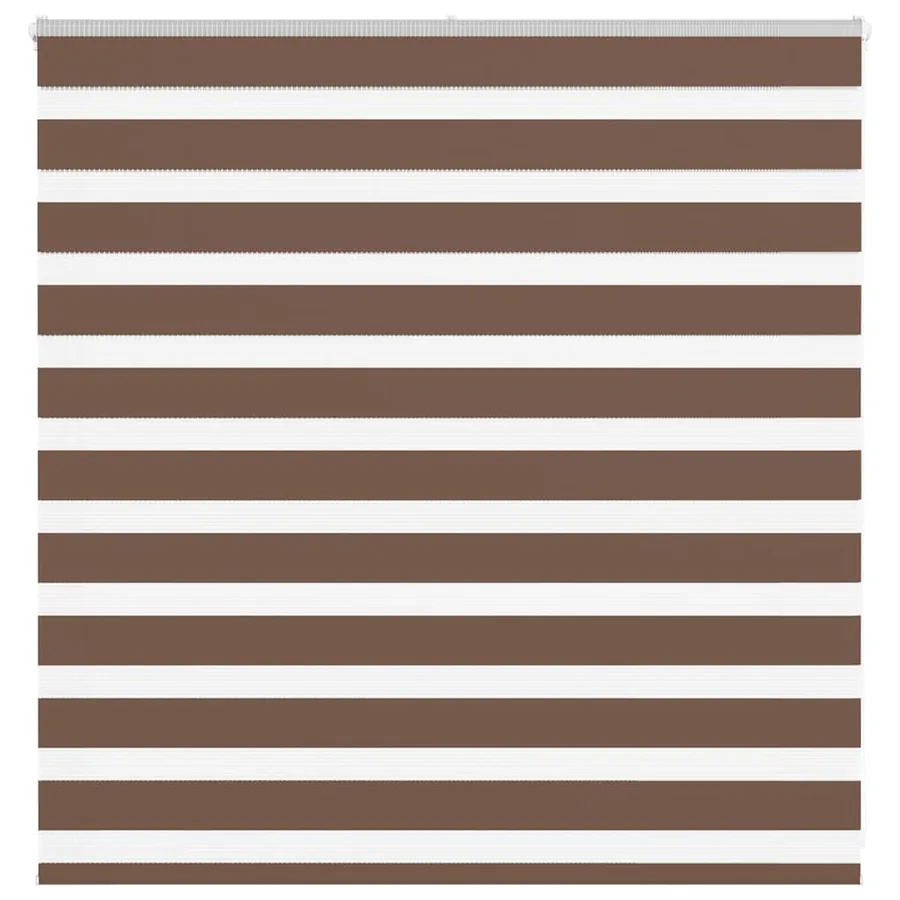 Store zèbre marron 150x100cm largeur du tissu 145,9cm polyester