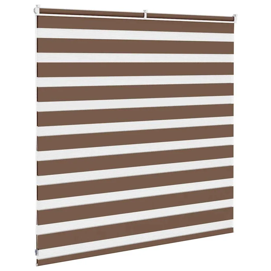Store zèbre marron 150x100cm largeur du tissu 145,9cm polyester - 4