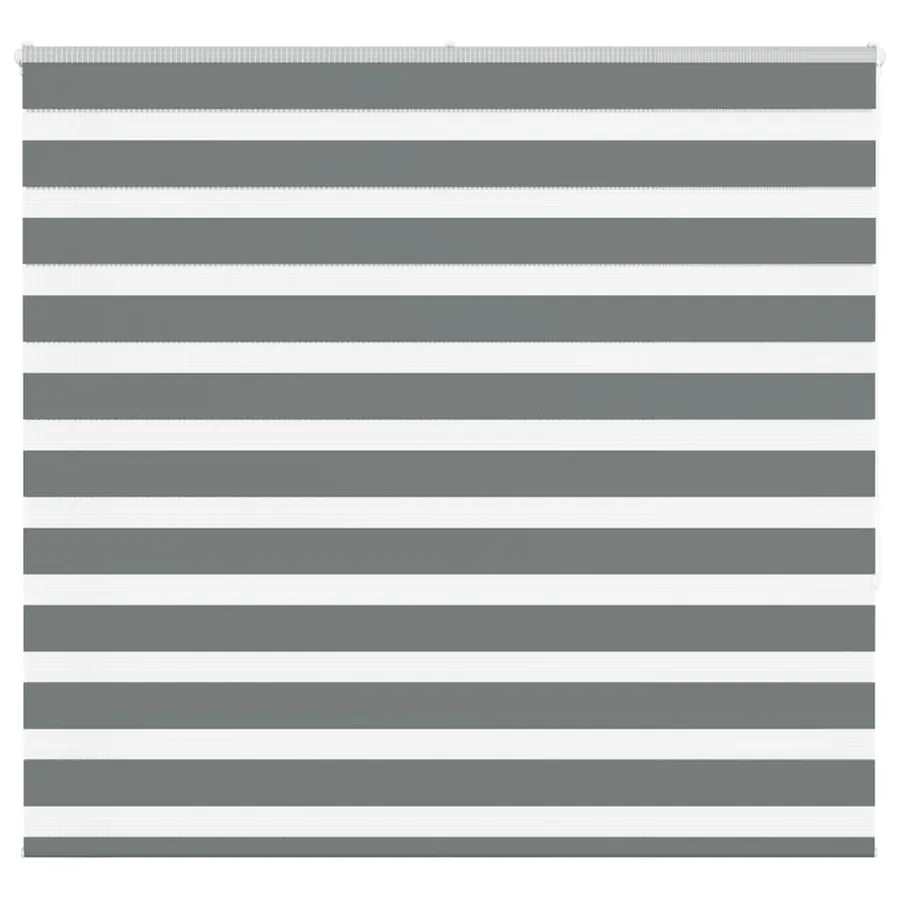 Store zèbre gris foncé largeur du tissu 155,9 cm polyester