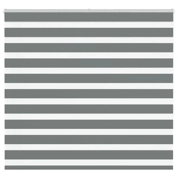 Store zèbre gris foncé largeur du tissu 155,9 cm polyester
