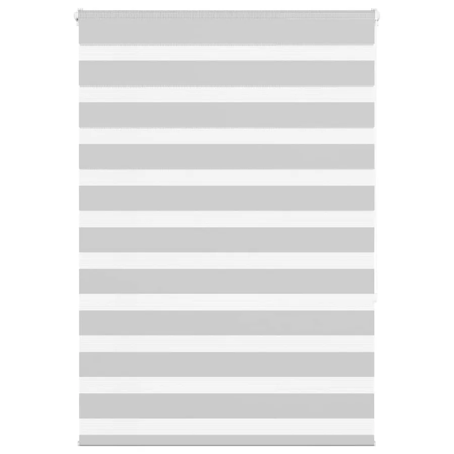 Store zèbre gris clair largeur du tissu 100,9 cm polyester