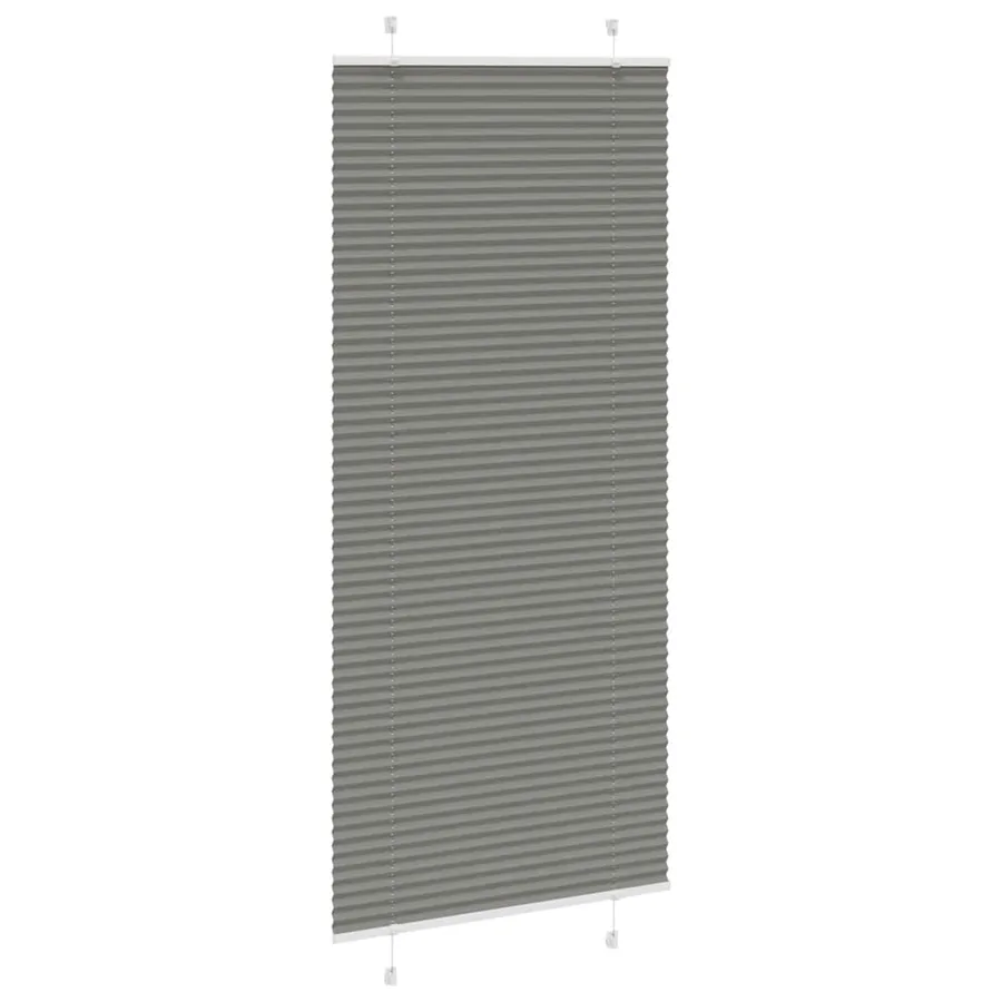 Store plissé anthracite 90x200 cm largeur du tissu 89,4 cm - 3