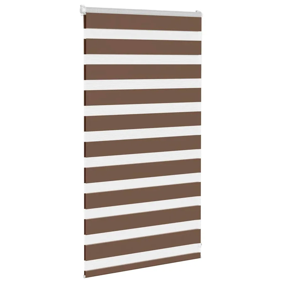 Store zèbre marron 80x100 cm largeur du tissu 75,9 cm polyester - 3