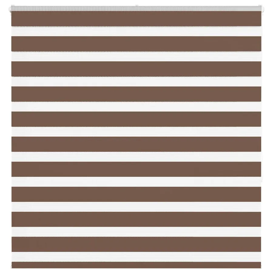 Store zèbre marron 150x150cm largeur du tissu 145,9cm polyester