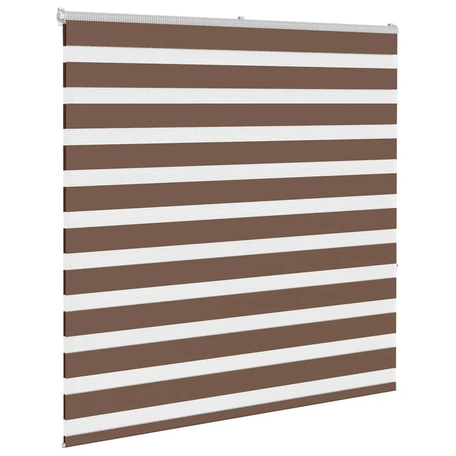 Store zèbre marron 150x150cm largeur du tissu 145,9cm polyester - 3