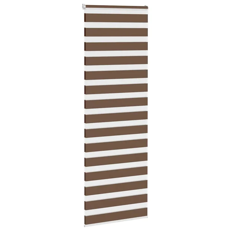 Store zèbre marron 80x200 cm largeur du tissu 75,9 cm polyester - 3