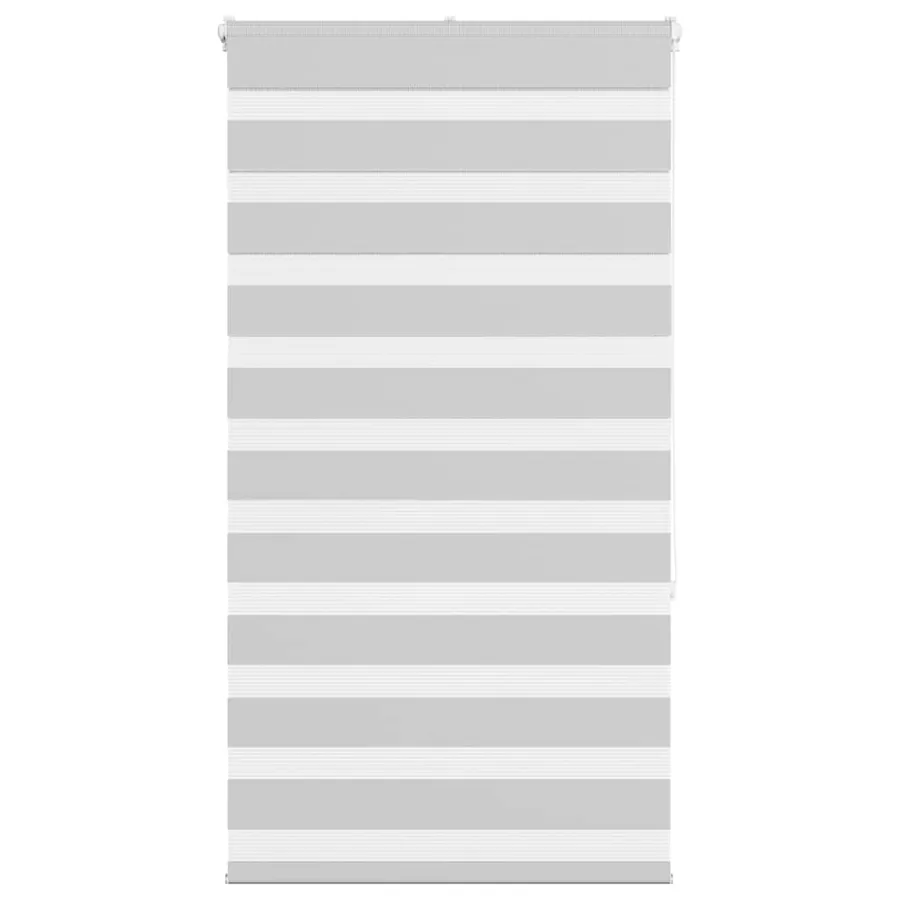 Store zèbre gris clair largeur du tissu 50,9 cm polyester
