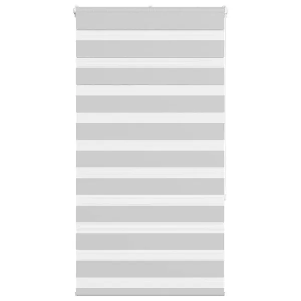 Store zèbre gris clair largeur du tissu 50,9 cm polyester