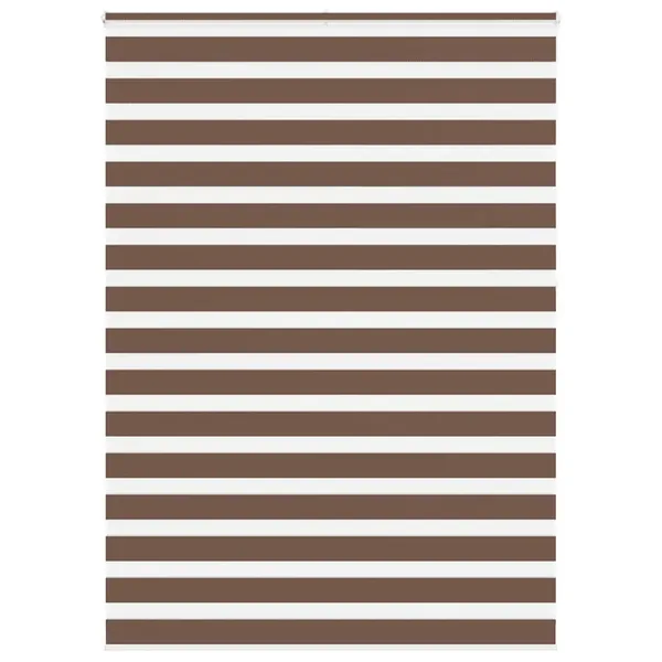 Store zèbre marron 165x230cm largeur du tissu 160,9cm polyester