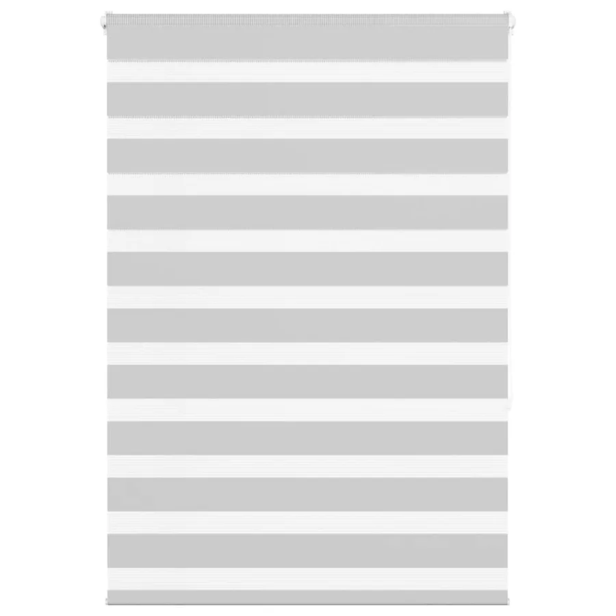 Store zèbre gris clair largeur du tissu 110,9 cm polyester - 3