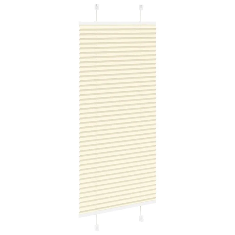Store plissé crème 60x150 cm largeur du tissu 59,4 cm polyester - 4