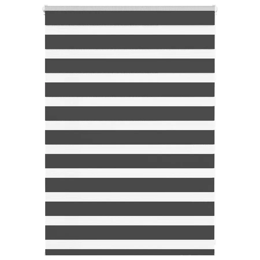 Store zèbre noir 110x100 cm largeur du tissu 105,9 cm polyester