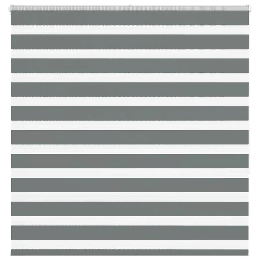 Store zèbre gris foncé largeur du tissu 145,9 cm polyester