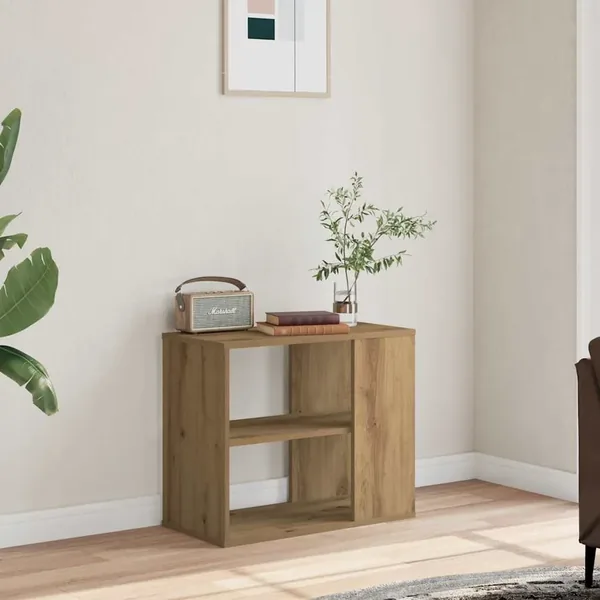 Armoire latérale chêne artisanal 60x30x50 cm bois d'ingénierie