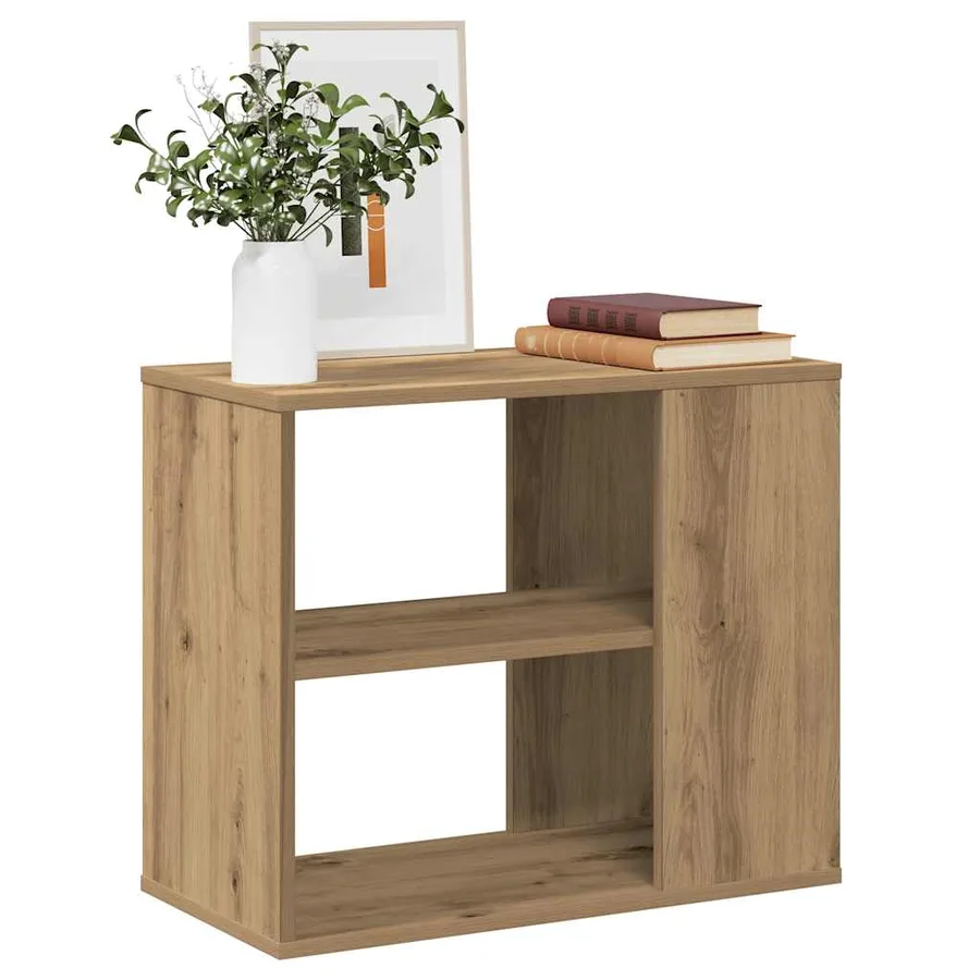 Armoire latérale chêne artisanal 60x30x50 cm bois d'ingénierie - 3