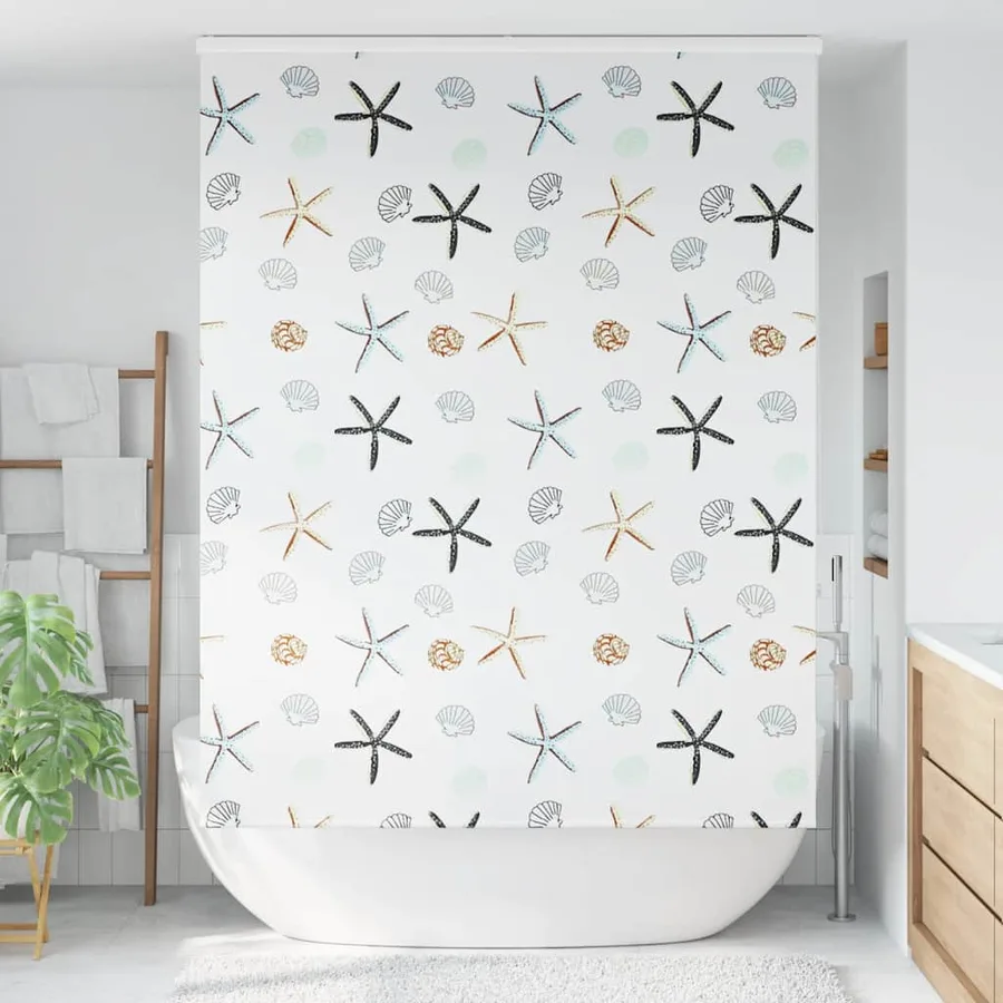 Store enrouleur de douche avec cassette largeur du tissu 146 cm - 2