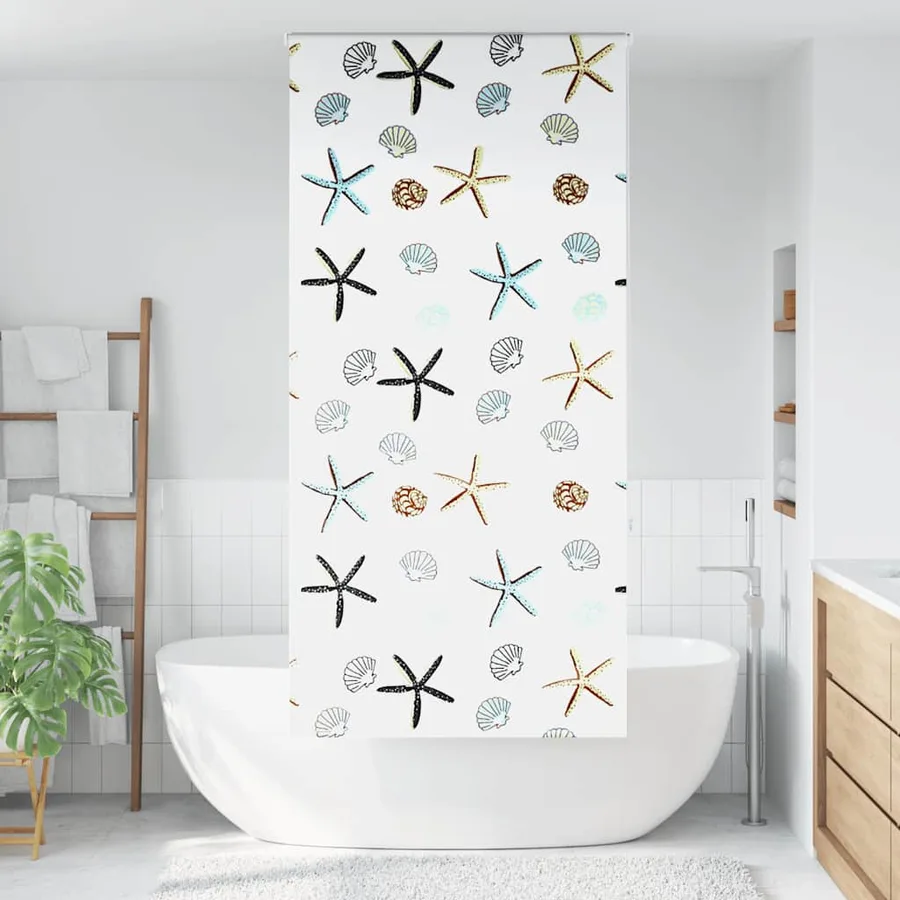 Store enrouleur de douche 110x240 cm largeur du tissu 106 cm - 2