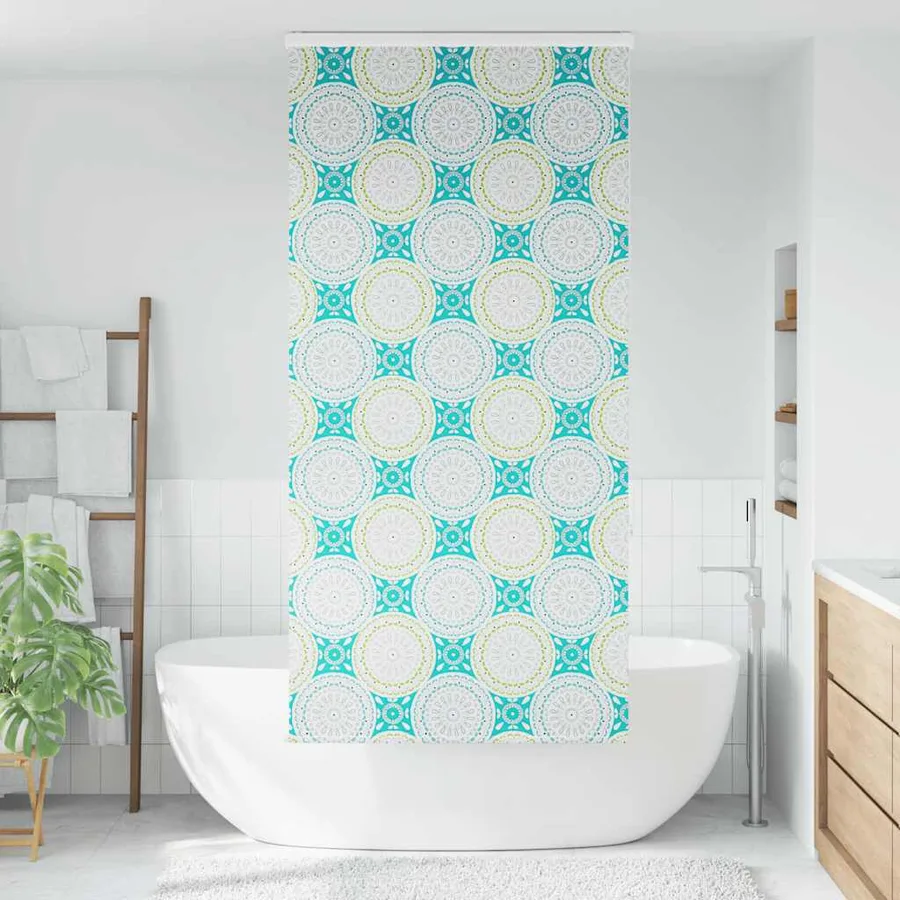 Store enrouleur de douche avec cassette largeur du tissu 106 cm - 2