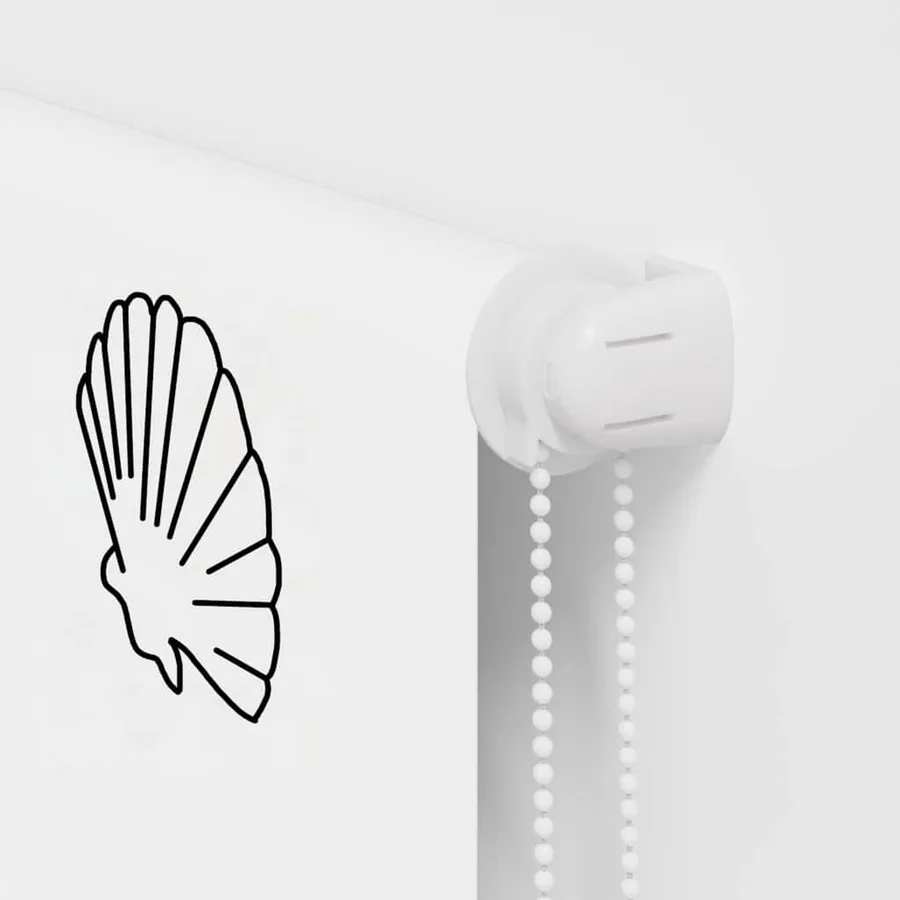 Store enrouleur de douche 90x240 cm largeur du tissu 86 cm - 11