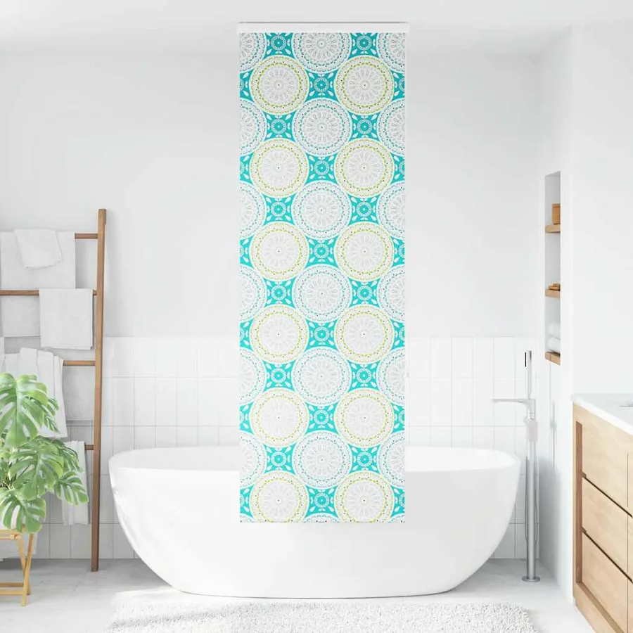 Store enrouleur de douche avec cassette largeur du tissu 56 cm - 2