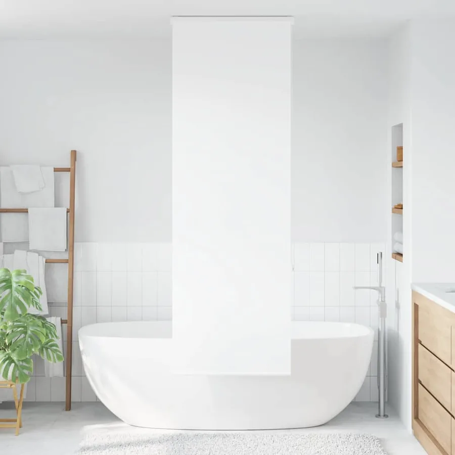 Store enrouleur de douche avec cassette largeur du tissu 76 cm - 2