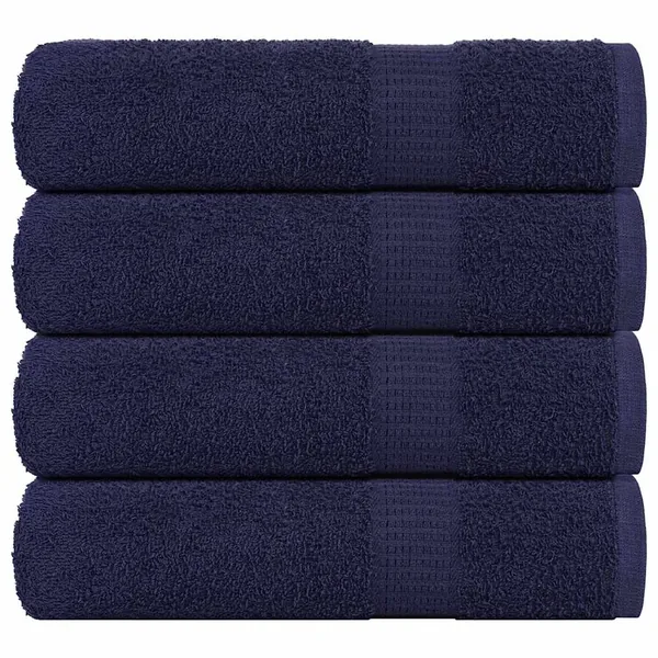 Essuie-mains FROGN 4 pcs bleu marine 50x100 cm 360 g/m²